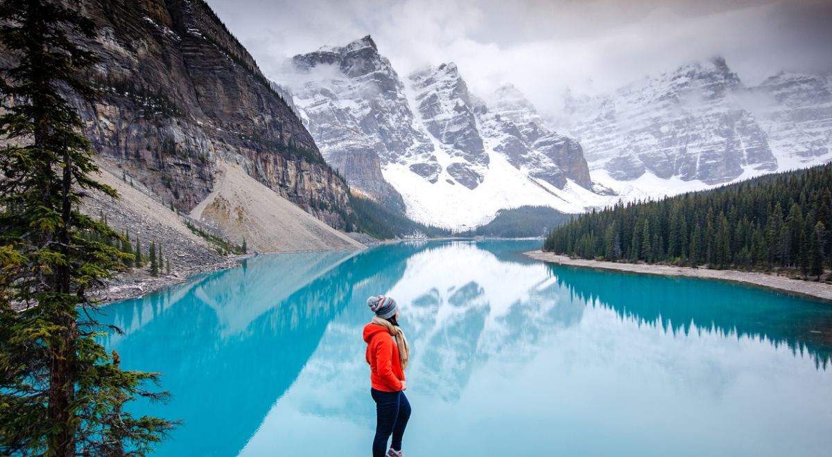 Moraine Lake Banff Canadian Rockies