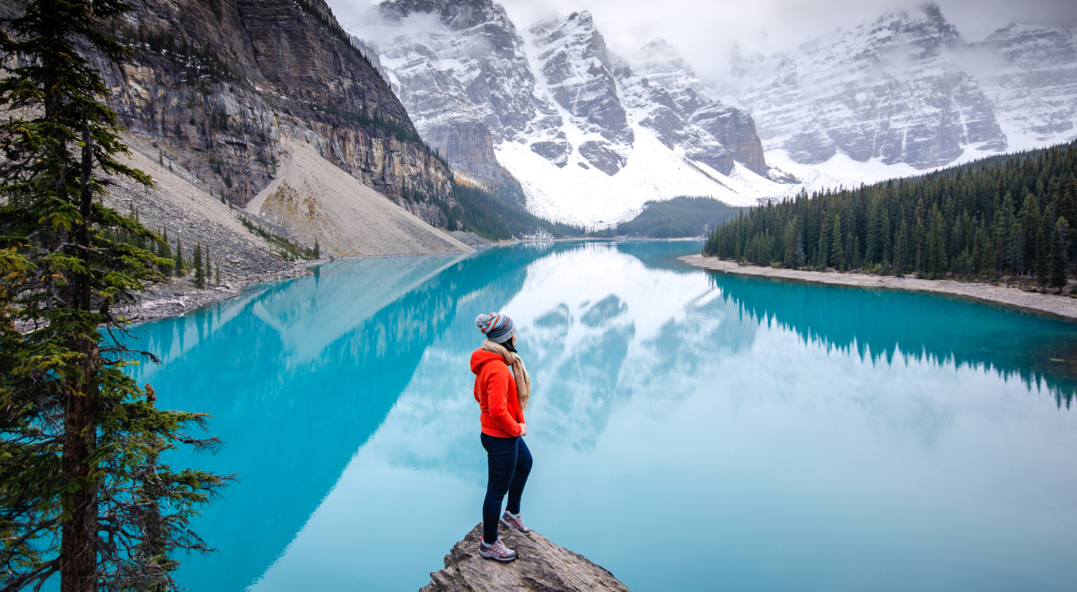 Moraine Lake Banff Canadian Rockies