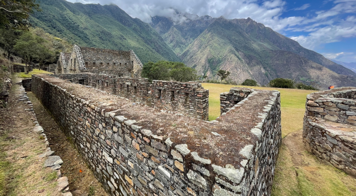 Ruins of the Incan city of Choquequirao, Peru