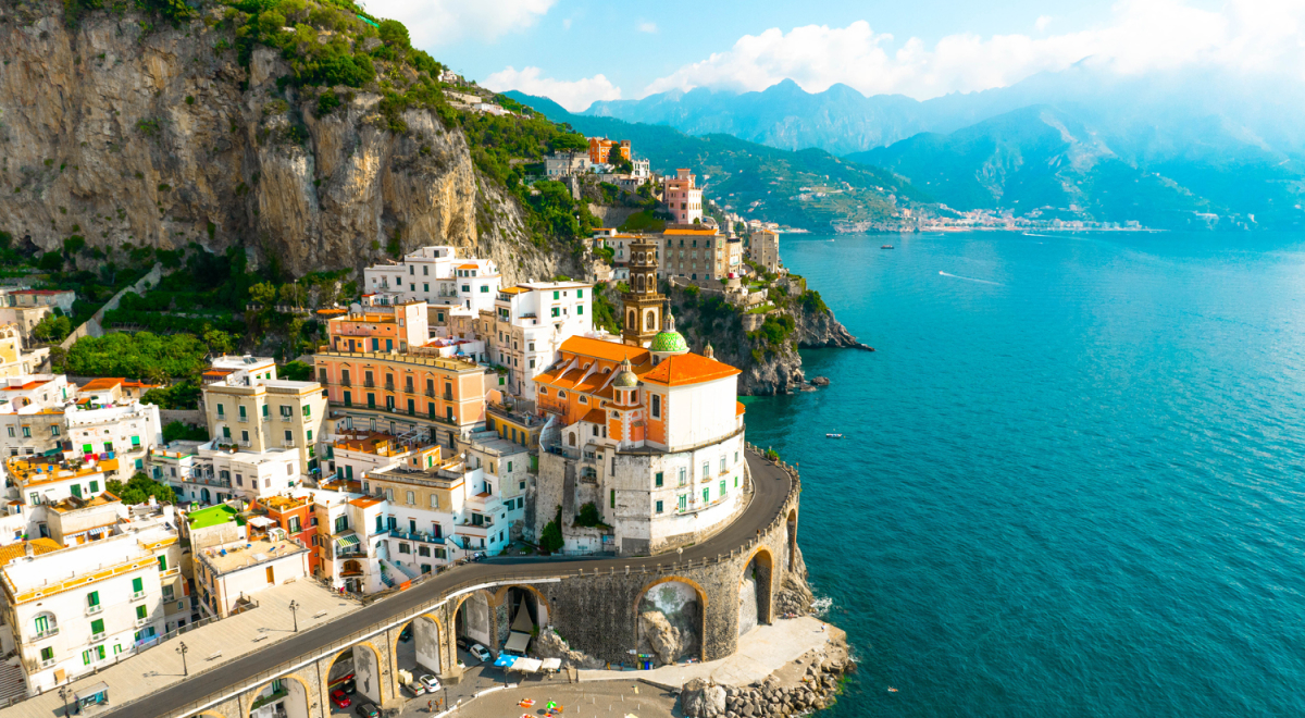 Coastal Italian city