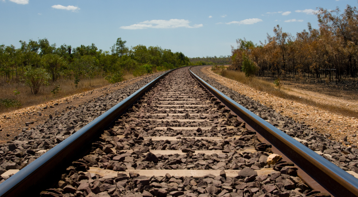 Railway in the middle of nowhere
