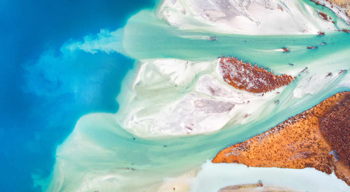 Lake Wanaka aerial, New Zealand