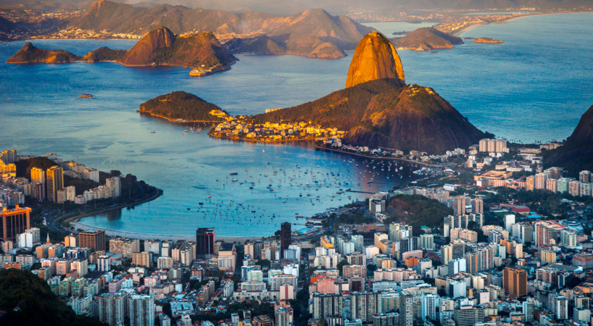 Panoramic view of Rio de Janeiro