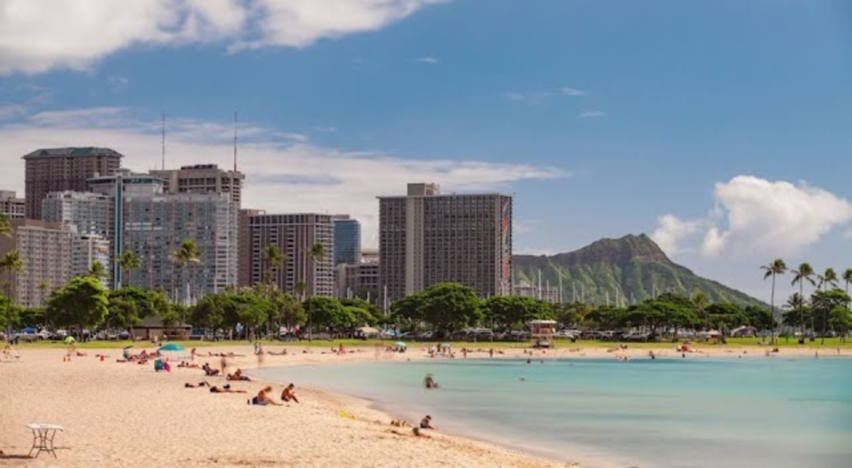 Beach in Hawaii