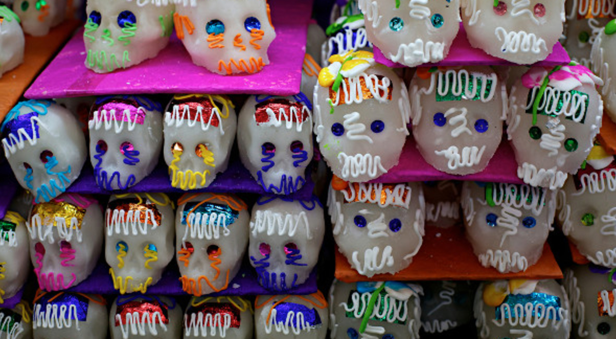 Day of the Dead sugar skulls 