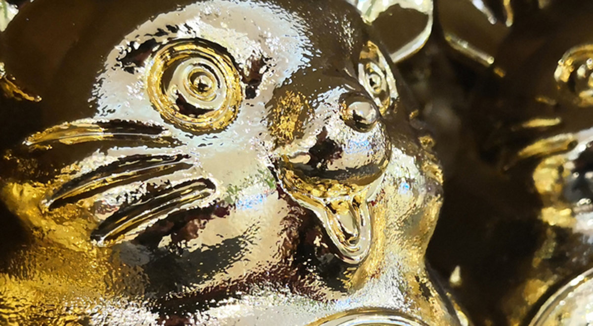 Year of the Rat statues for Chinese New Year