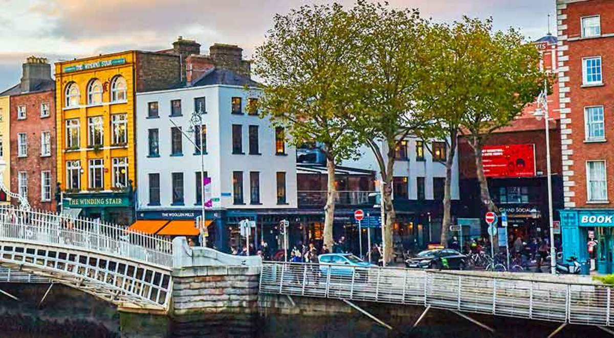 Best Netflix series to binge to transport you to another place, Ha'penny Bridge, Dublin Ireland
