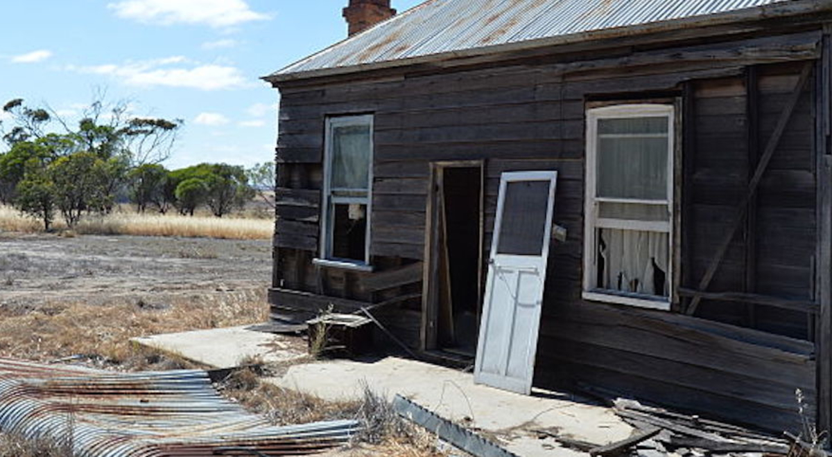 Broken down house 