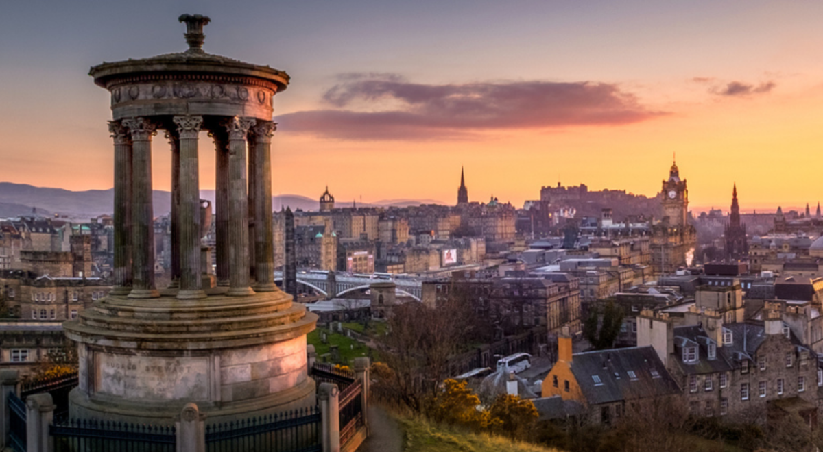 Bringing back the past, while looking at the heritage design of the buildings in Edinburgh
