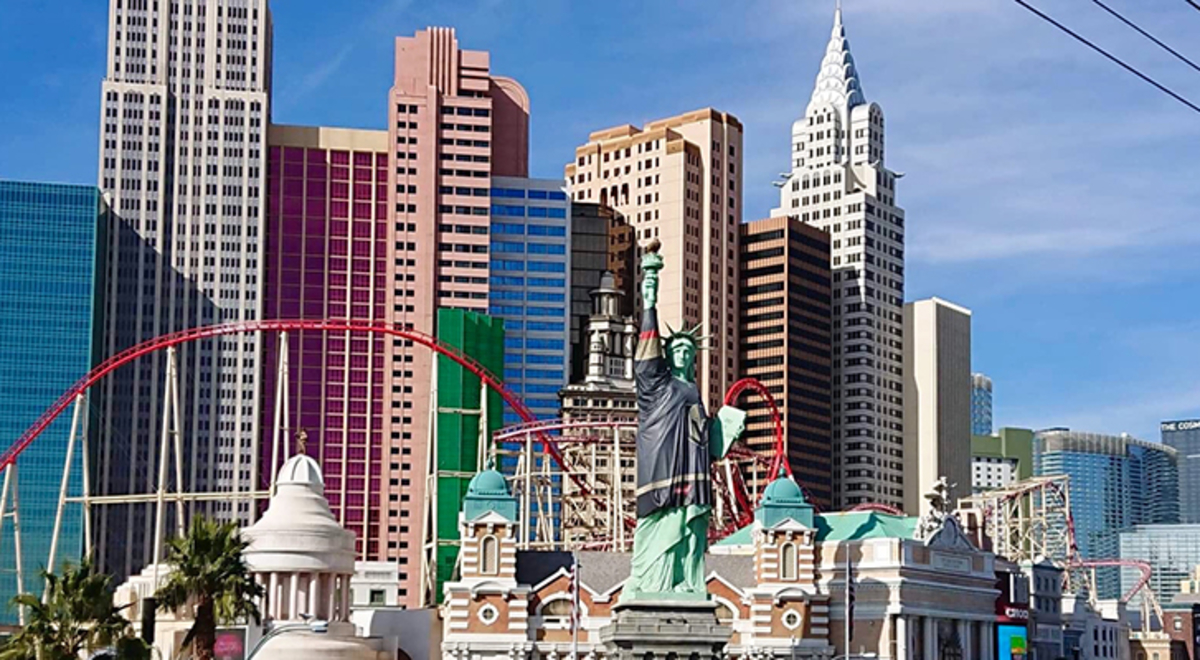 A view of Las Vegas, NV by day