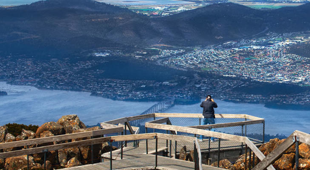 mount wellington hobart view
