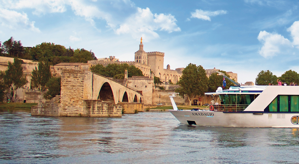 APT river cruise in Avignon France