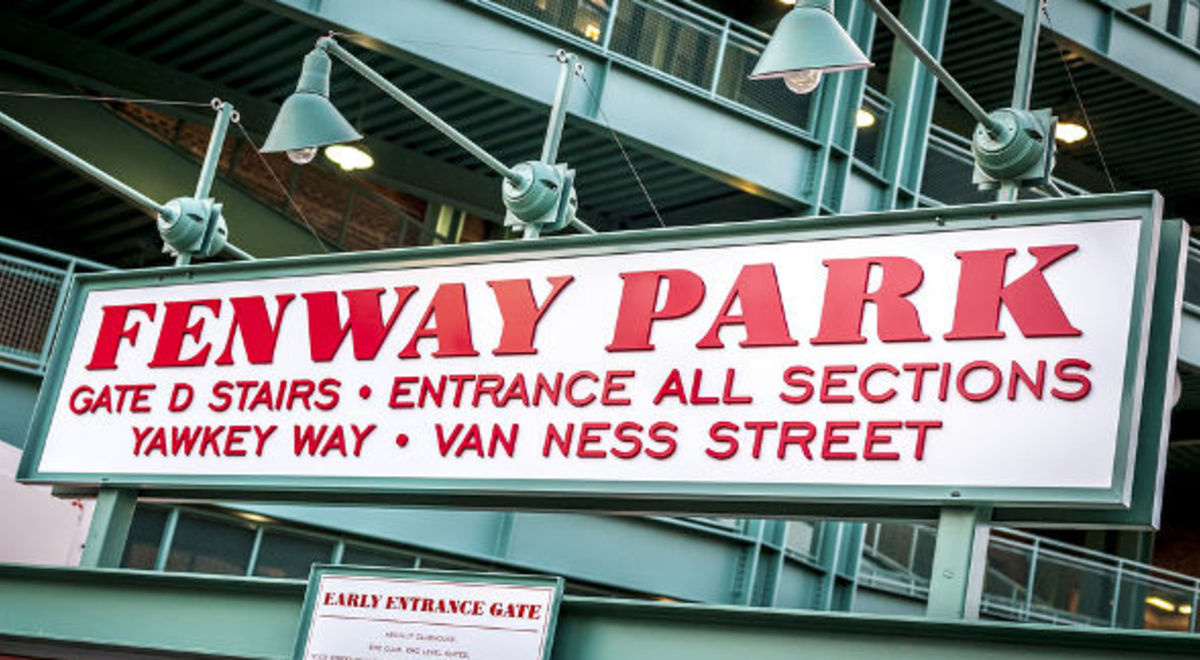 Fenway park light up sign 