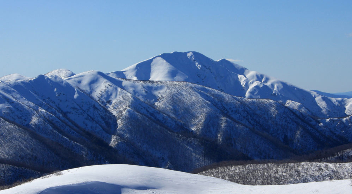 Snow capped mountains 