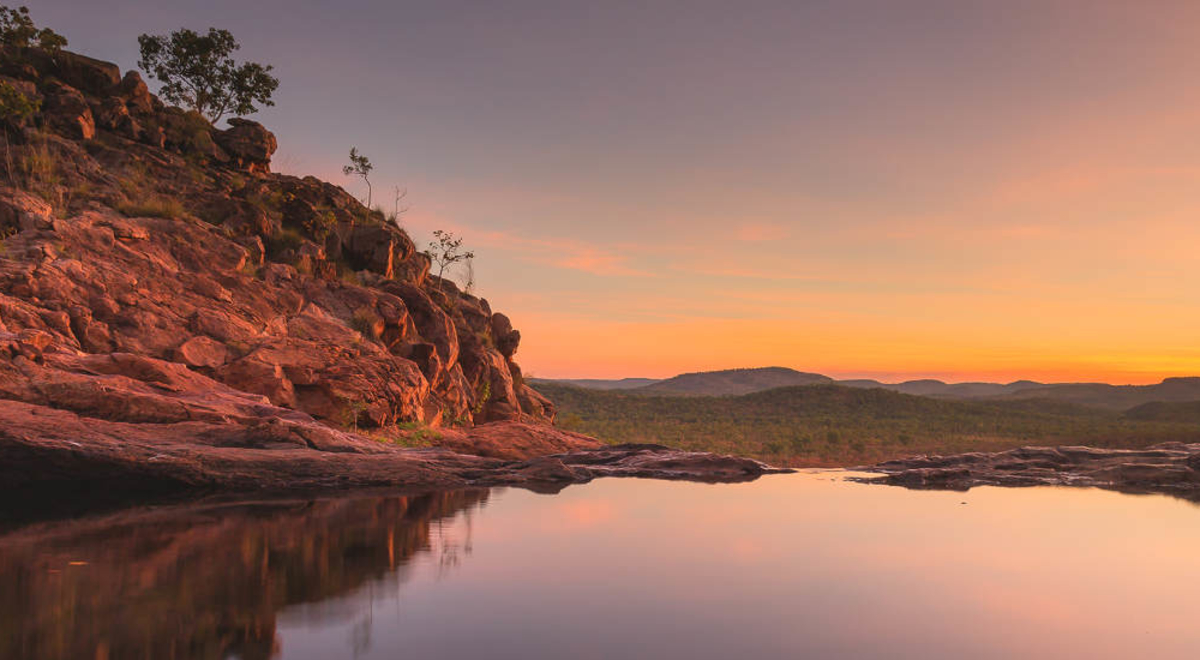 Gunlom falls kakadu national park