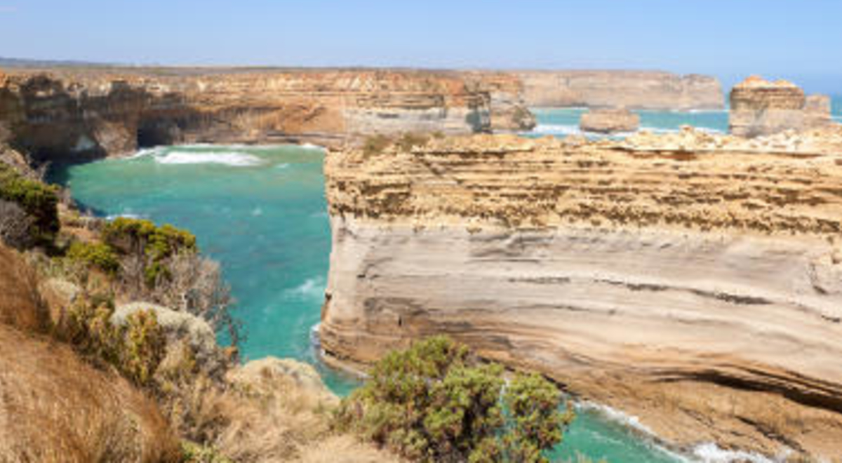 The Lord Arch Gorge surrounded by beautiful rock formations