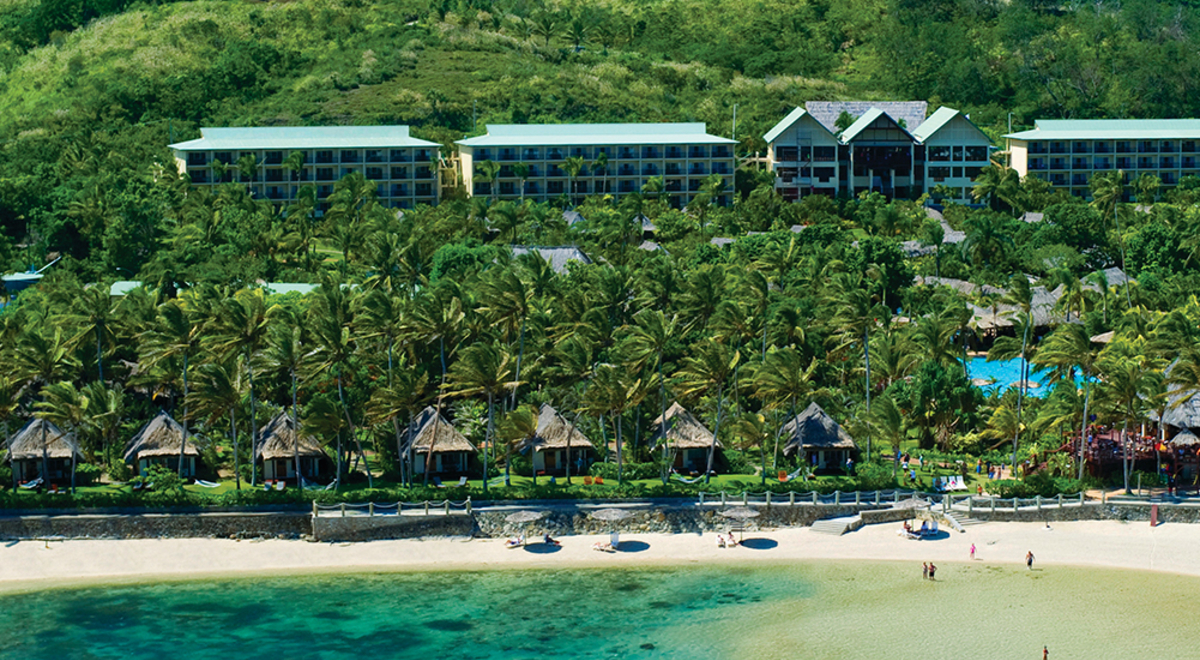 Exterior of Outrigger Fiji Beach Resort
