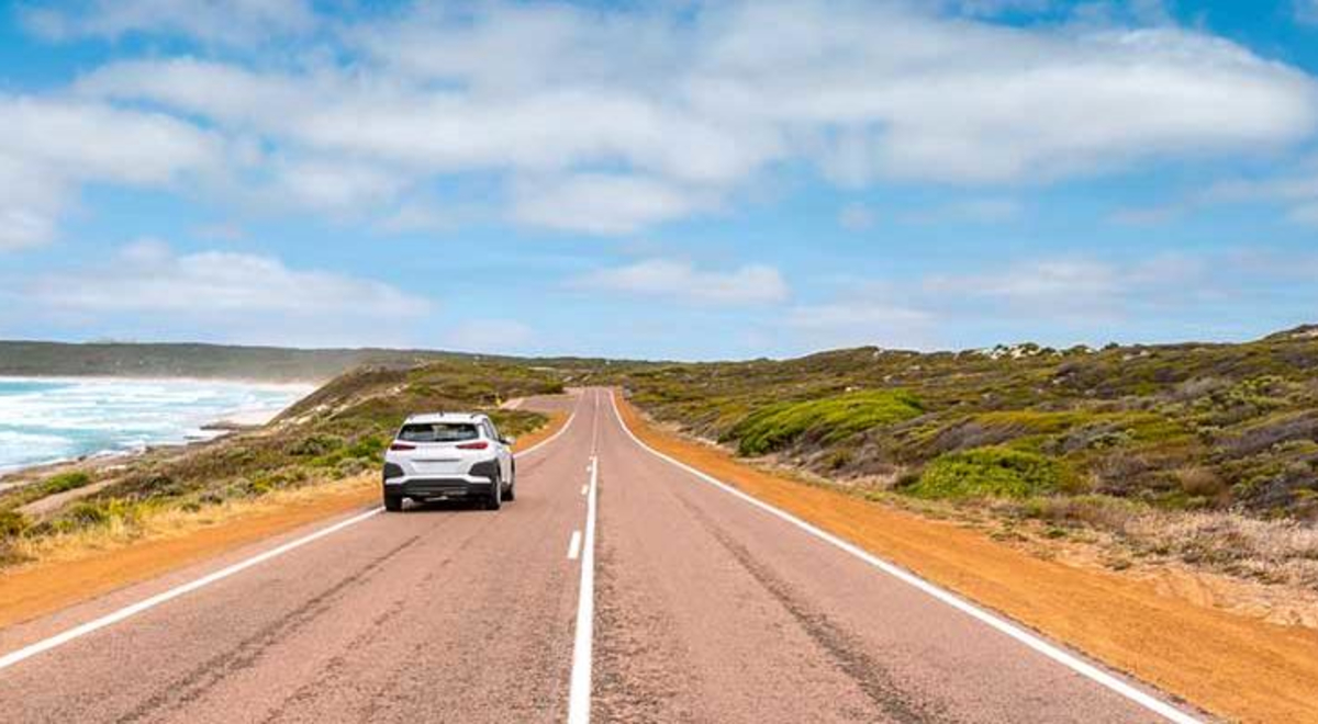 road trip on the Australian coastline