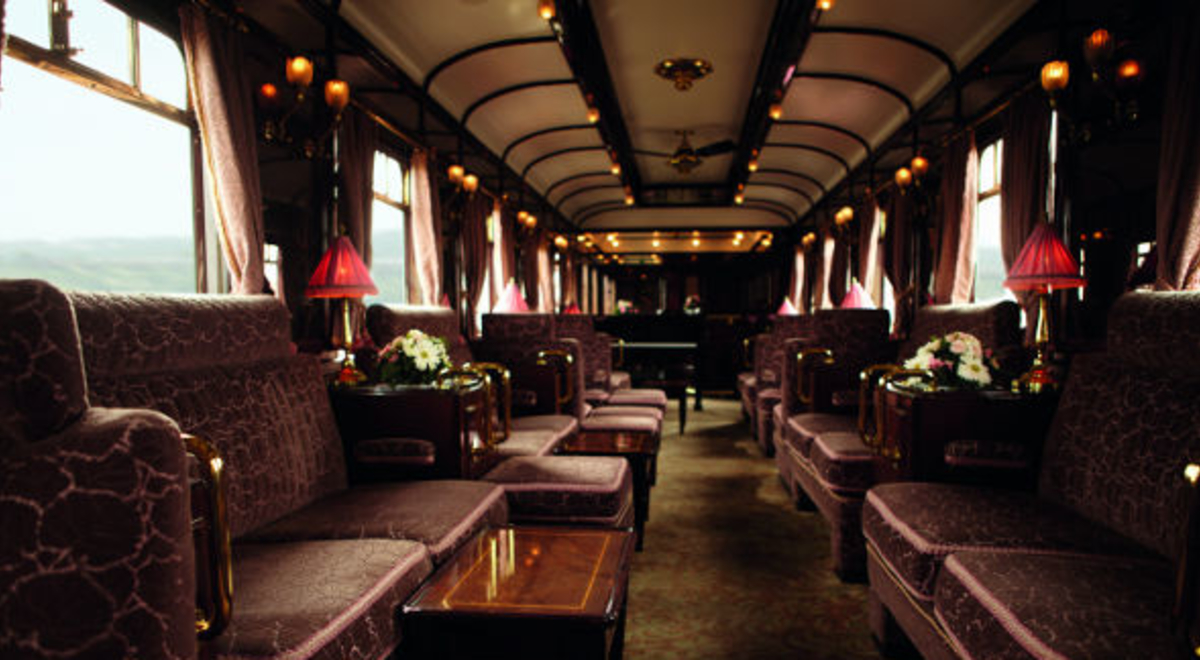 Inside the venice simplon orient express