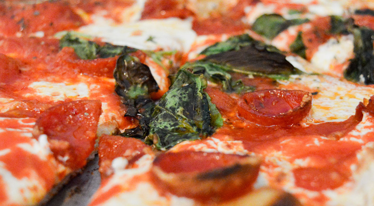 Pizza fron Grimaldi's