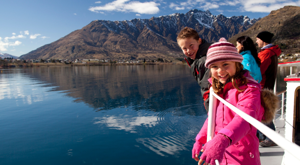 Kids on cruise new zealand