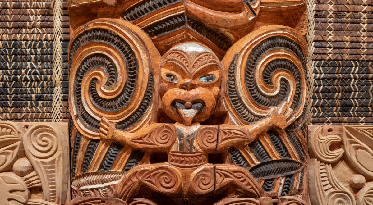 native timber carving