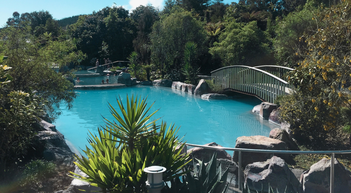 Hot Springs in New Zealand