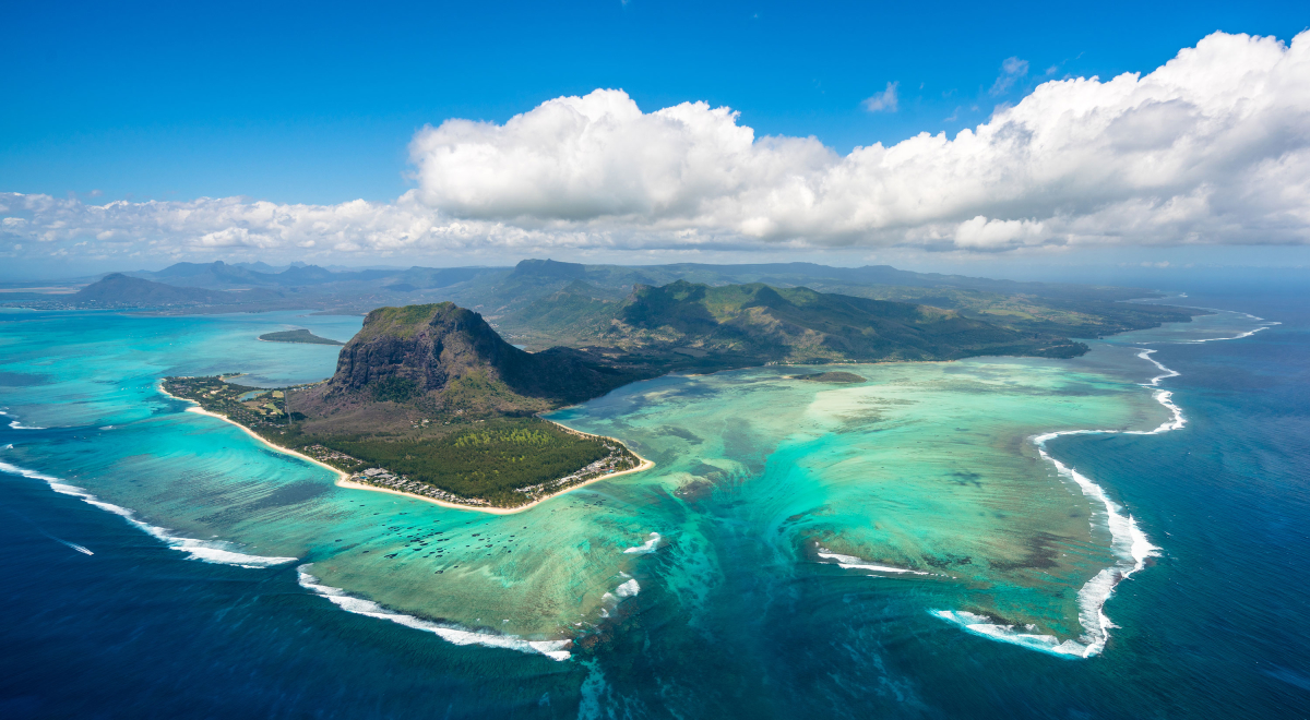 Mauritius island view