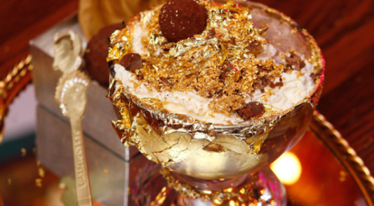 A frozen hot chocolate