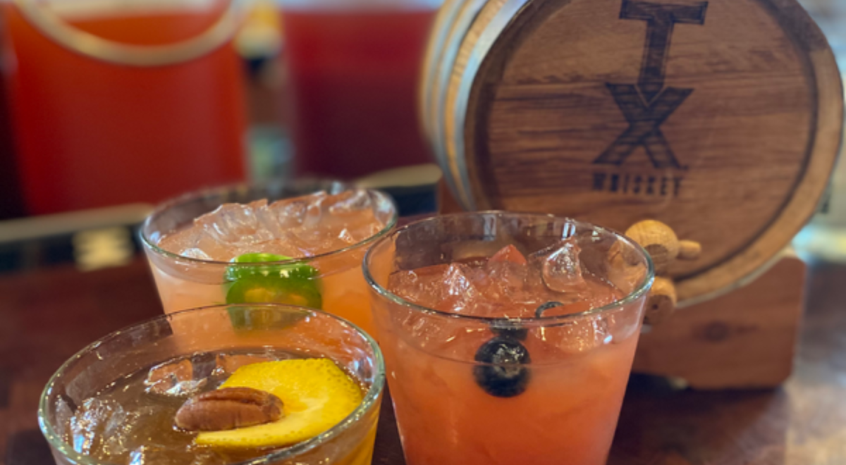 Fort Worth Whiskey Ranch bourbon cocktails