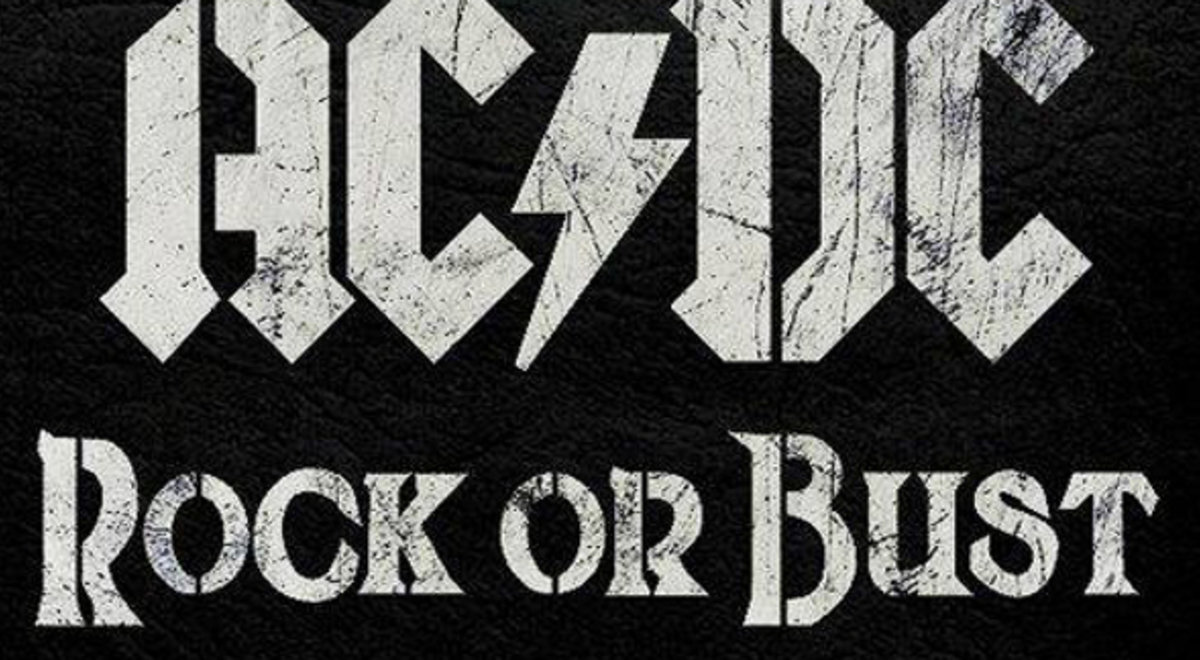ACDC band banner