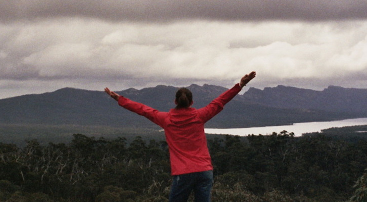 Lady admiring the view at Grampians National Park