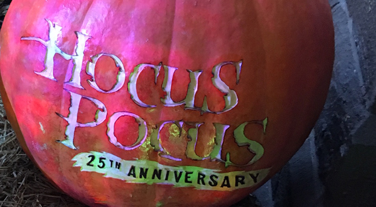 Hocus Pocus pumpkins for Salem