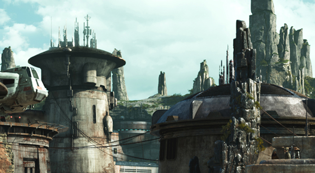 the black spire outpost in the star wars movie