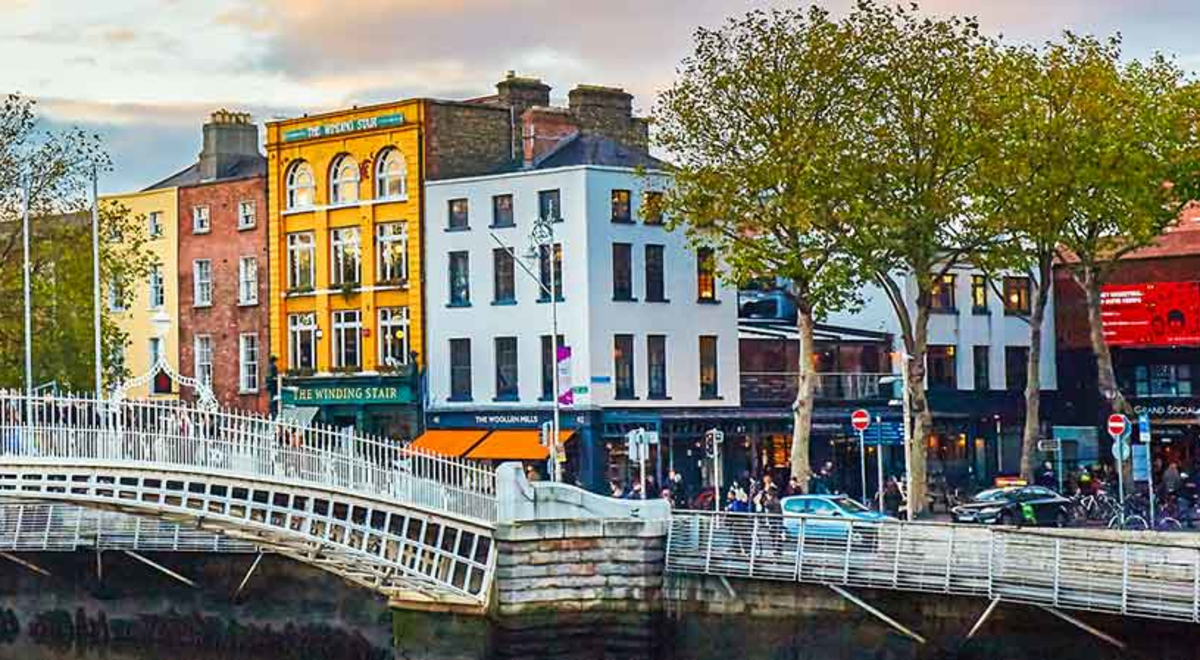 Best Netflix series to binge to transport you to another place, Ha'penny Bridge, Dublin Ireland
