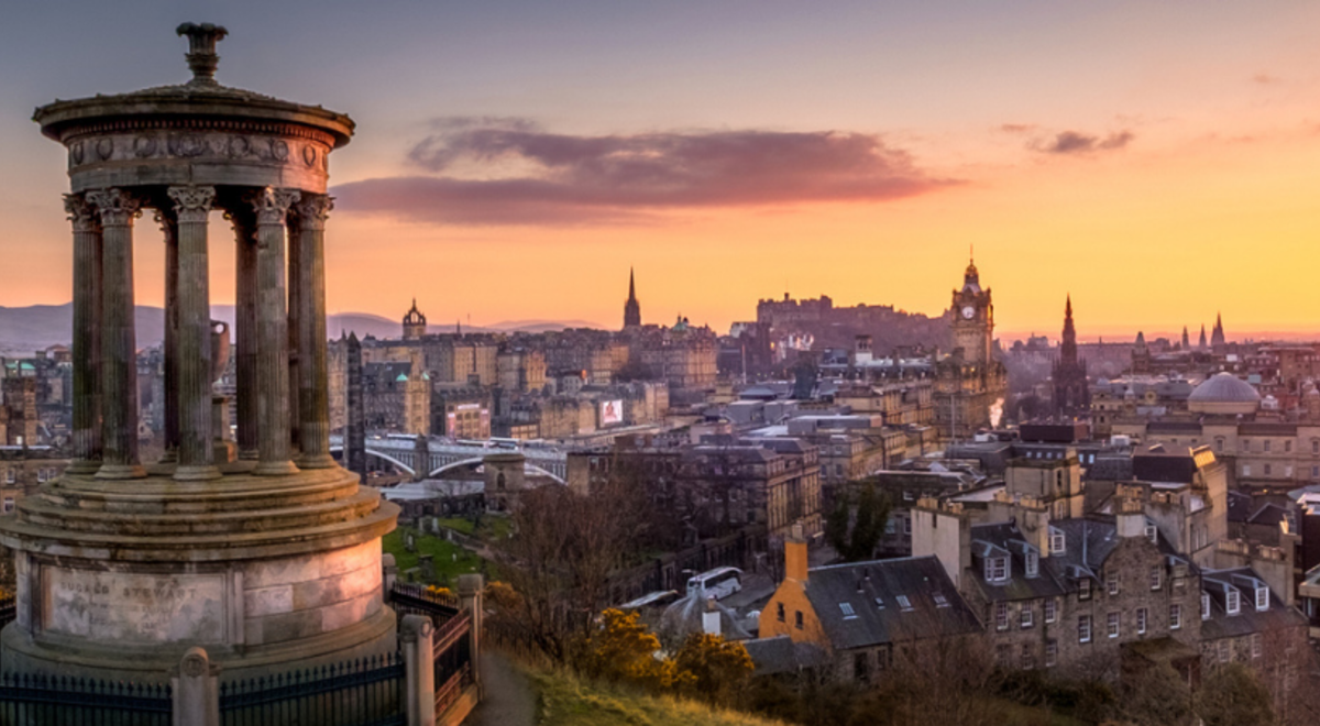 Bringing back the past, while looking at the heritage design of the buildings in Edinburgh