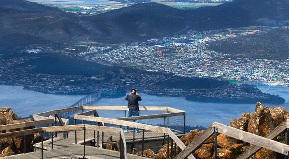 mount wellington hobart view