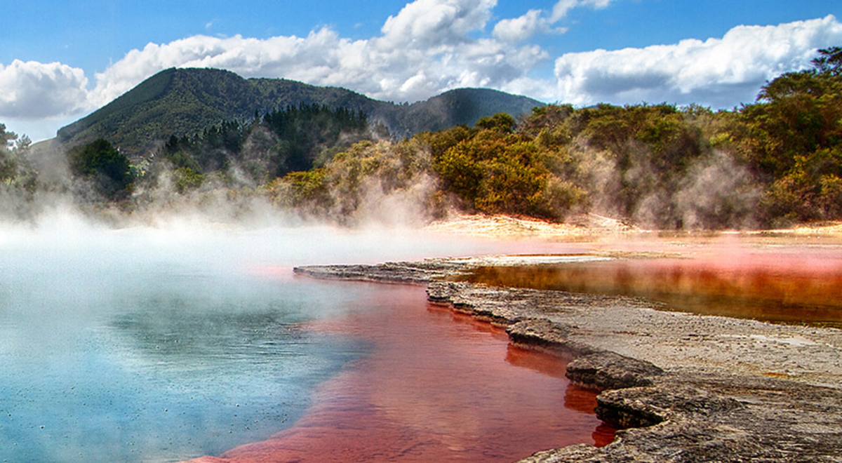 Rotorua thermal springs new zealand