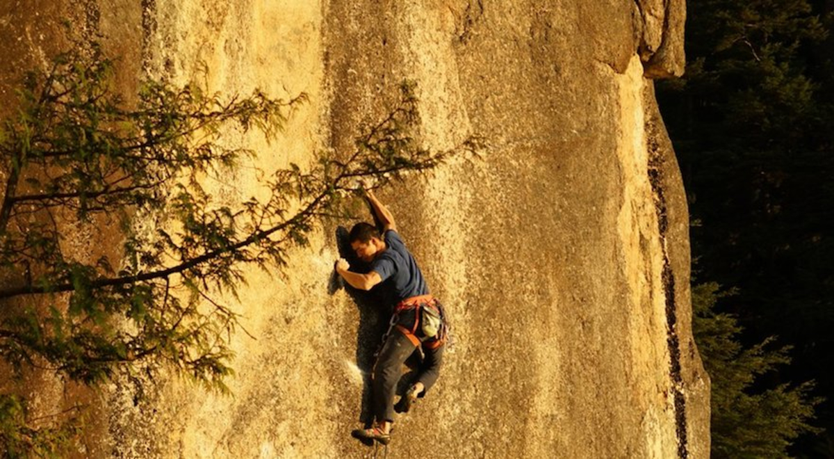 Rock Climber featured in Movie