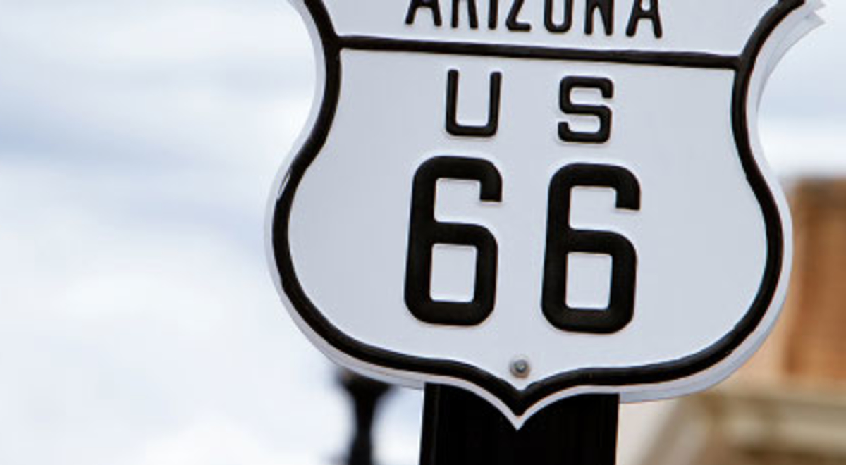 Route 66 signage