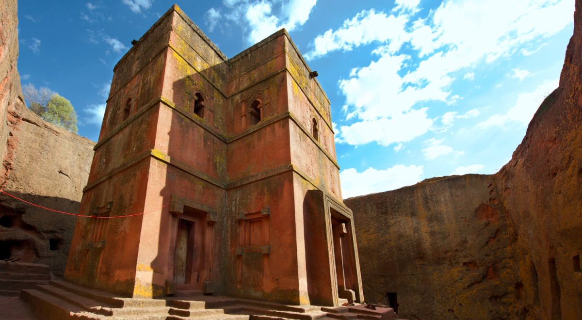 Church of St. George in Lalibela, Ethiopia