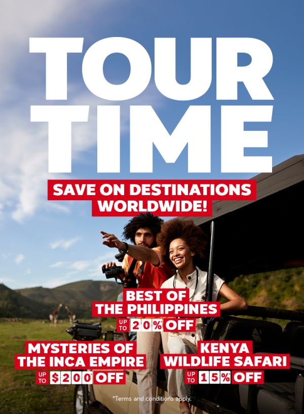 Tour Time - Save on Destinations Worldwide 