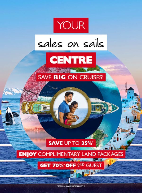 Save BIG on Cruises - check out these hot Cruises on sale now!