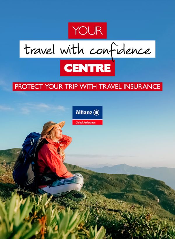 Protect your trip with Allianz travel insurance