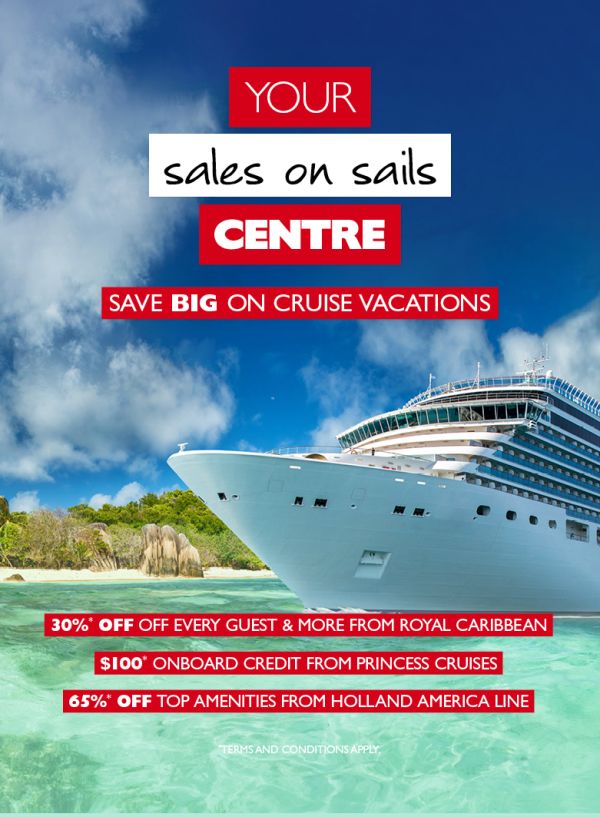 Save BIG on Cruise Vacations