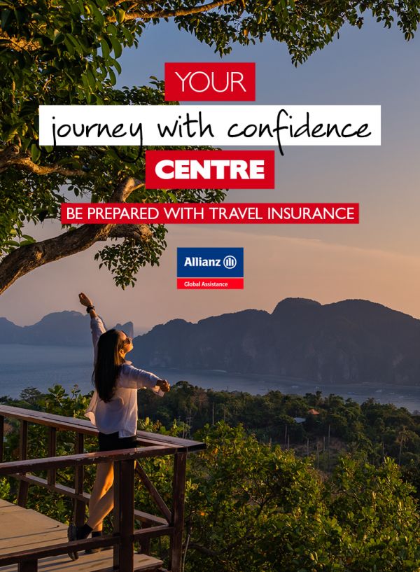 Be prepared with Allianz travel insurance