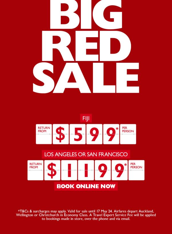 Big Red Sale