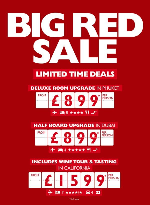 Big Red Sale 