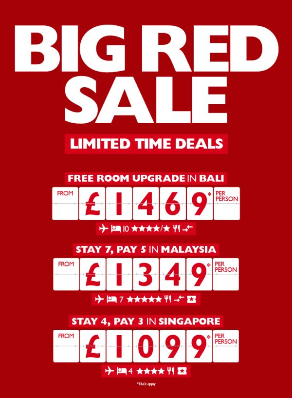 Big Red Sale