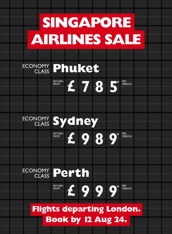 Singapore Airlines sale
